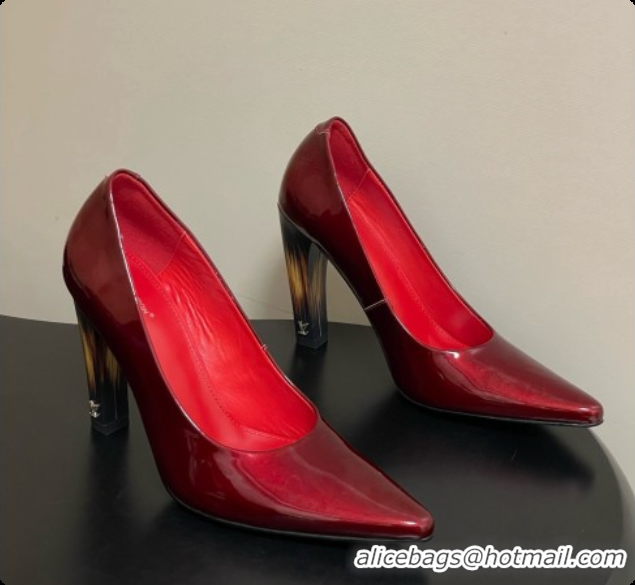 Best Price Louis Vuitton Patent Calfskin Pumps 10.5cm Heel LV072913 Red 2026