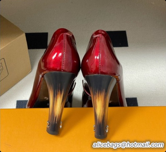 Best Price Louis Vuitton Patent Calfskin Pumps 10.5cm Heel LV072913 Red 2026