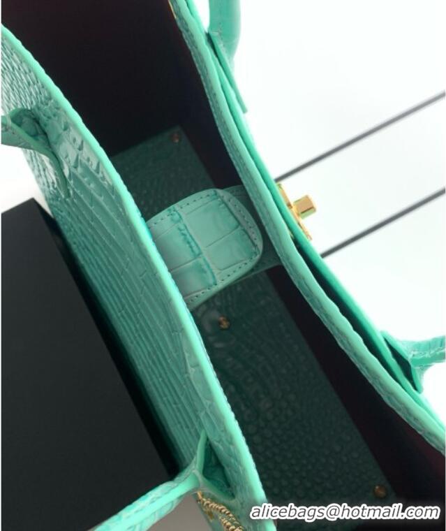 Top Design Chanel Large Shopping Bag in Crocodile Embossed Calfskin AS6239 Green 2026