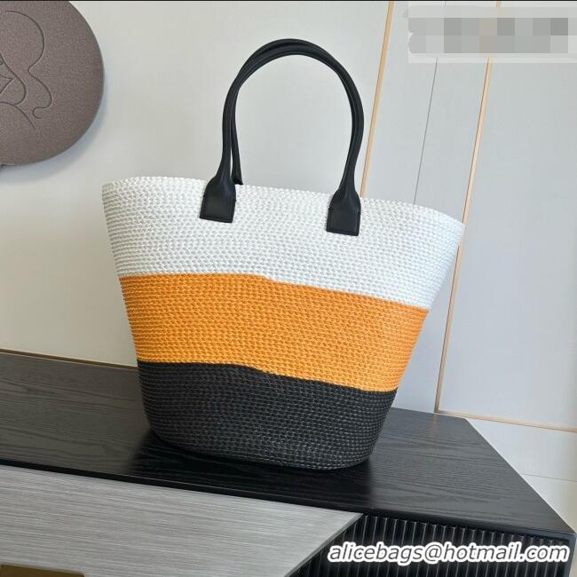 Big Discount Chanel Raffia/Calfskin Maxi Tote AS6148 2026