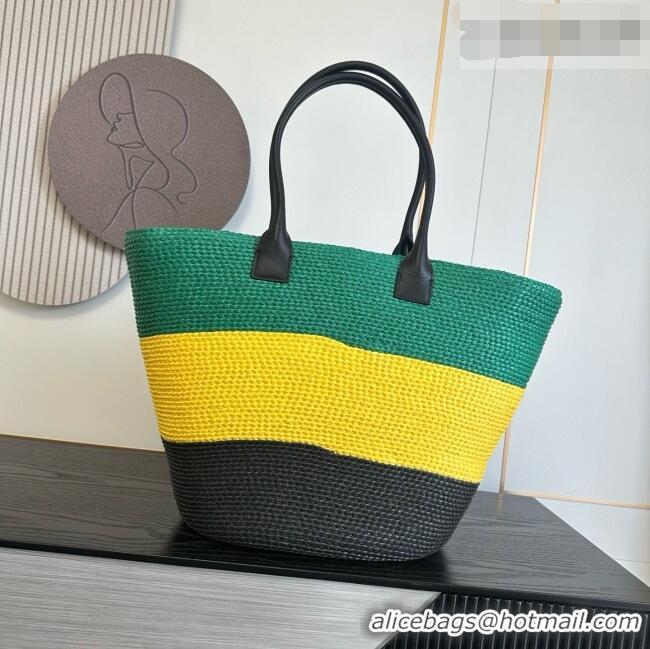 Buy Inexpensive Chanel Raffia & Calfskin Maxi Tote AS6148 2026