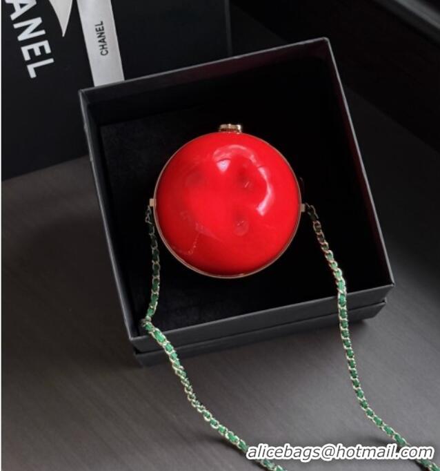 Market Sells Chanel Apple Minaudiere AS6436 Red 2026