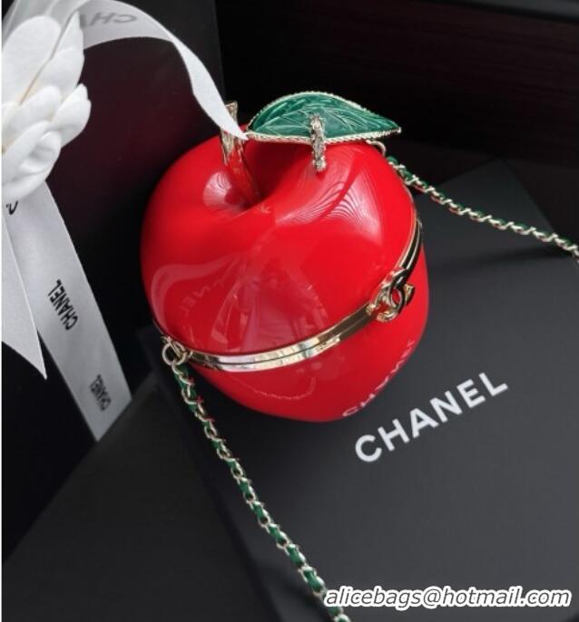 Market Sells Chanel Apple Minaudiere AS6436 Red 2026