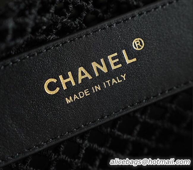 Classic Discount Chanel CoCo Beach Small Flap Bag AS6156 Black 2026
