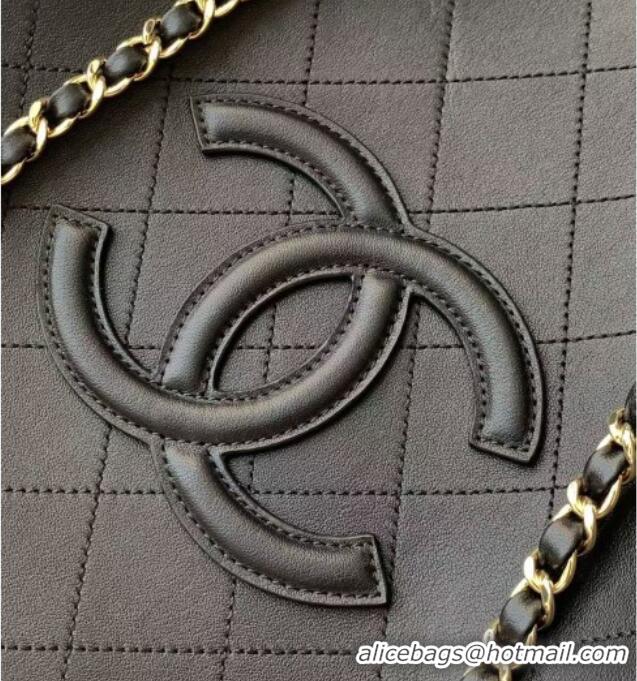 Best Product Chanel Small Tote Bag in Calfskin AS6200 Black 2026
