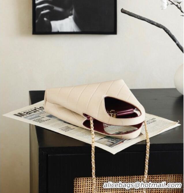 Buy Inexpensive Chanel Calfskin Tote Bag AS6390 White 2026