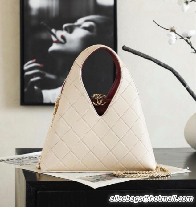 Buy Inexpensive Chanel Calfskin Tote Bag AS6390 White 2026