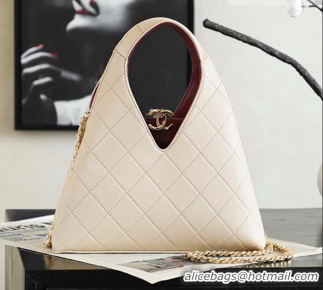 Buy Inexpensive Chanel Calfskin Tote Bag AS6390 White 2026