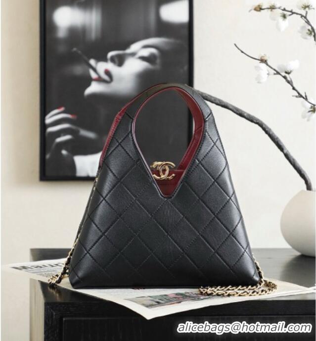 Traditional Discount Chanel Calfskin Tote Bag AS6390 Black 2026