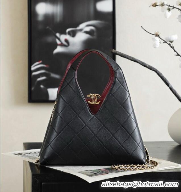 Traditional Discount Chanel Calfskin Tote Bag AS6390 Black 2026