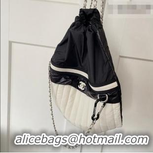 Best Product Chanel Vintage Backpack CH082533 White/Black 2026