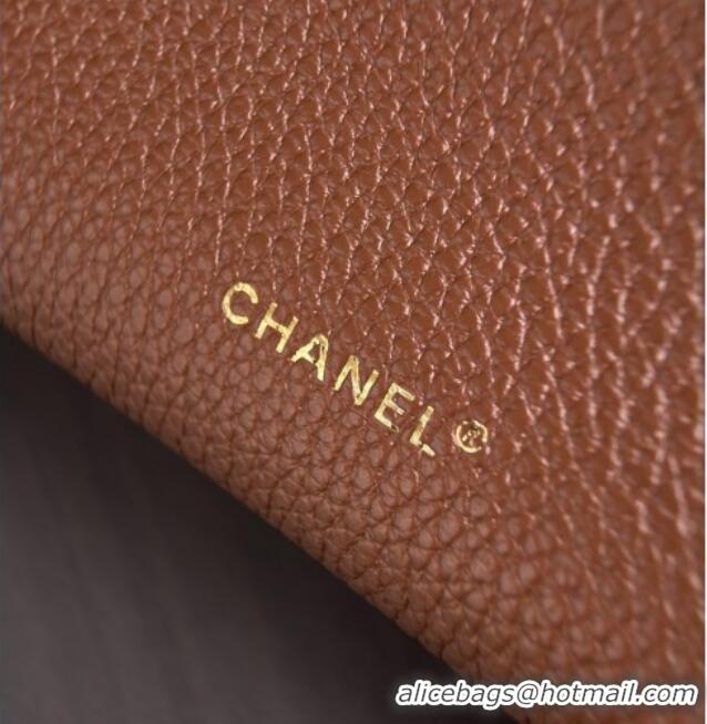 Top Quality Chanel Classic Vanity Bag in Grained Calfskin AS6473 Brown 2026