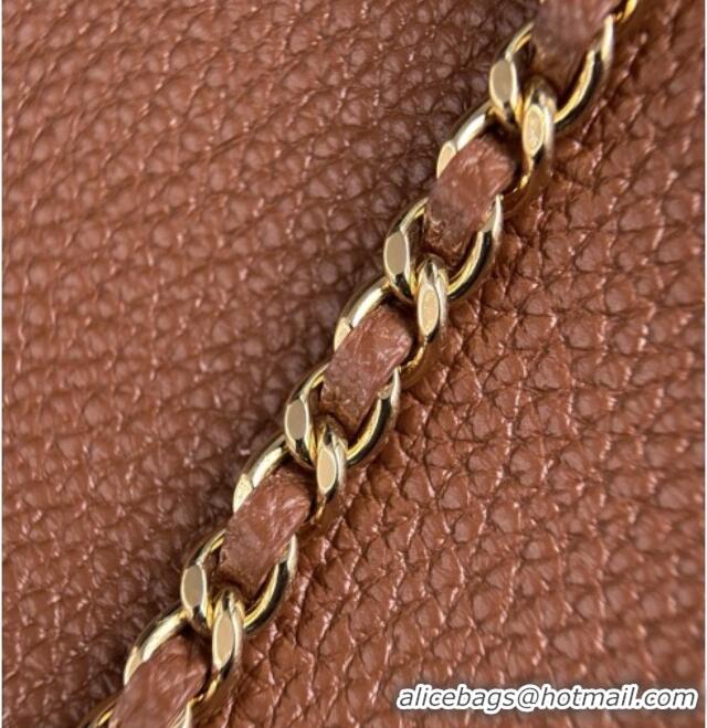 Top Quality Chanel Classic Vanity Bag in Grained Calfskin AS6473 Brown 2026