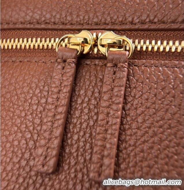 Top Quality Chanel Classic Vanity Bag in Grained Calfskin AS6473 Brown 2026