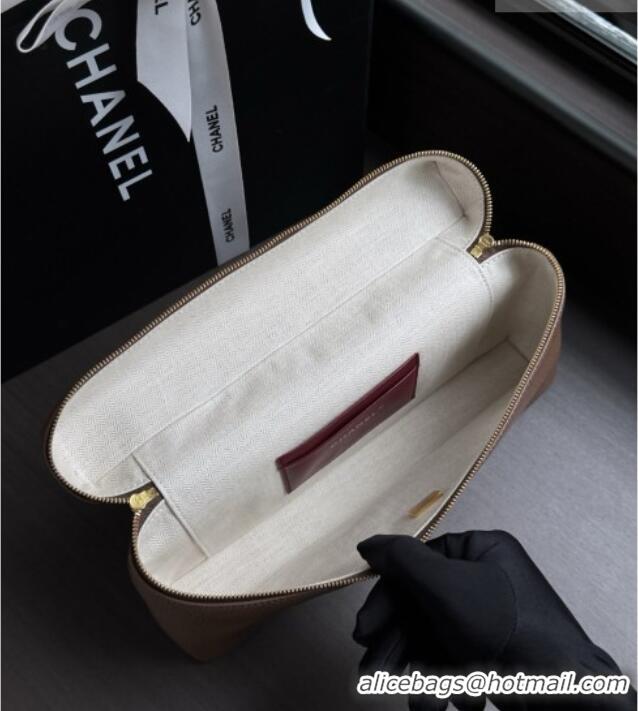Modern Classic Chanel Classic Vanity Bag in Grained Calfskin AS6473 Grey 2026