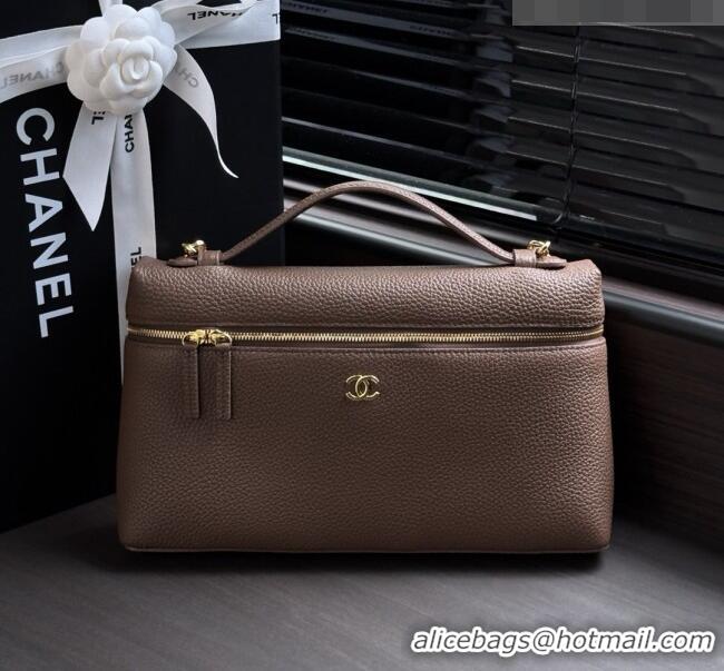 Modern Classic Chanel Classic Vanity Bag in Grained Calfskin AS6473 Grey 2026
