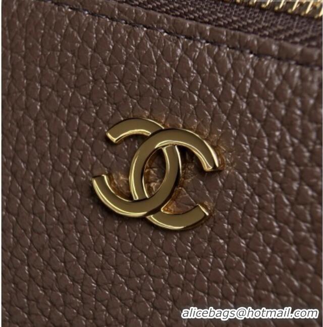 Modern Classic Chanel Classic Vanity Bag in Grained Calfskin AS6473 Grey 2026