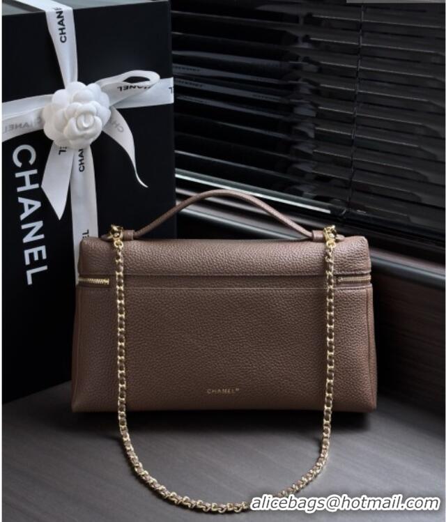 Modern Classic Chanel Classic Vanity Bag in Grained Calfskin AS6473 Grey 2026