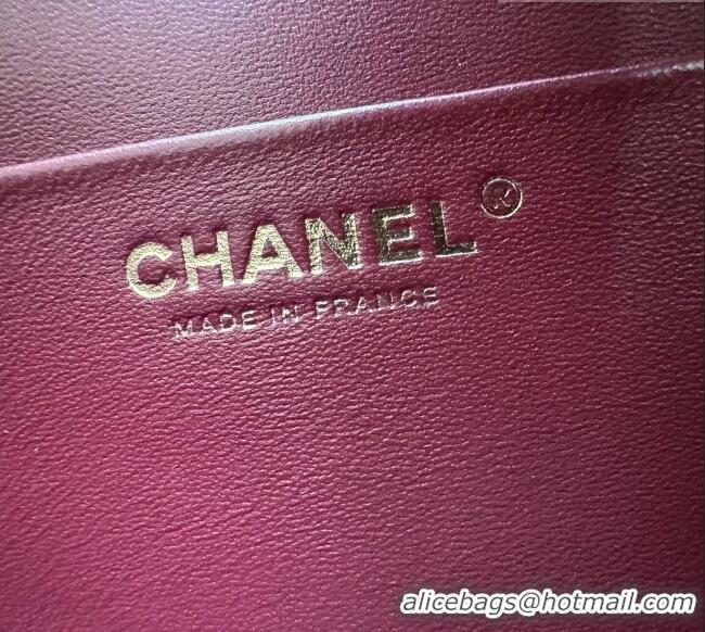 Grade Discount Chanel Crocodile Embossed Calfskin Flap Bag With Top Handle AS6425 Green 2026
