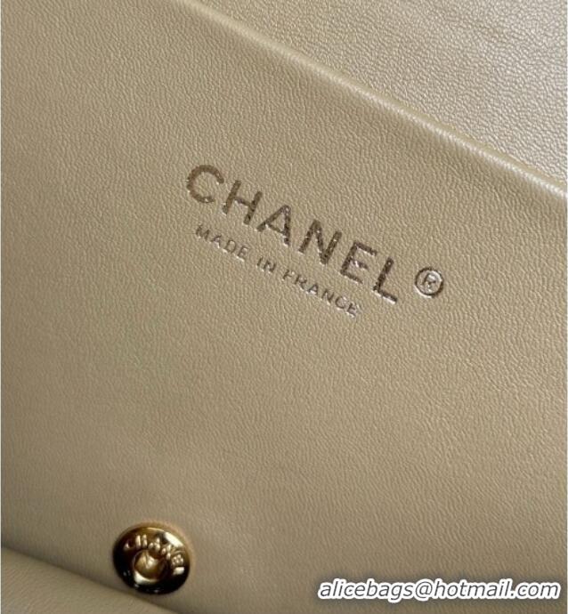 Best Price Discount Chanel Suede Calfskin Maxi Flap Bag AS6281 Beige 2026