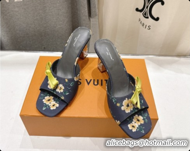 Good Product Louis Vuitton LV Cube Mule in Printed Textile Grey Pre-Fall 6073030 2026