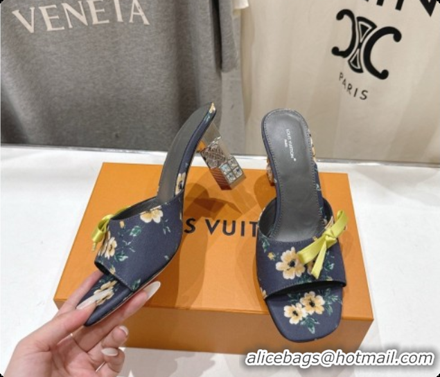 Good Product Louis Vuitton LV Cube Mule in Printed Textile Grey Pre-Fall 6073030 2026