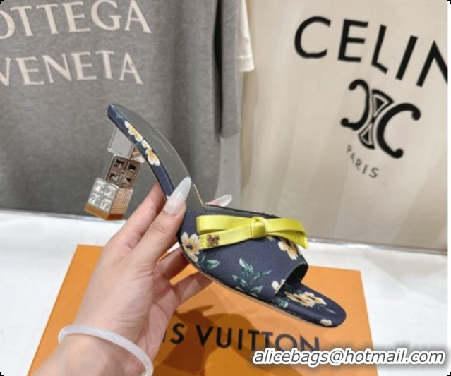 Good Product Louis Vuitton LV Cube Mule in Printed Textile Grey Pre-Fall 6073030 2026