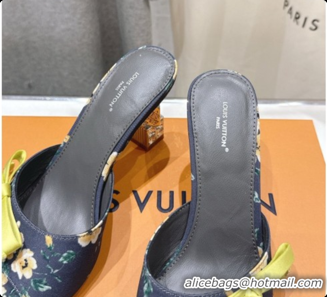 Good Product Louis Vuitton LV Cube Mule in Printed Textile Grey Pre-Fall 6073030 2026