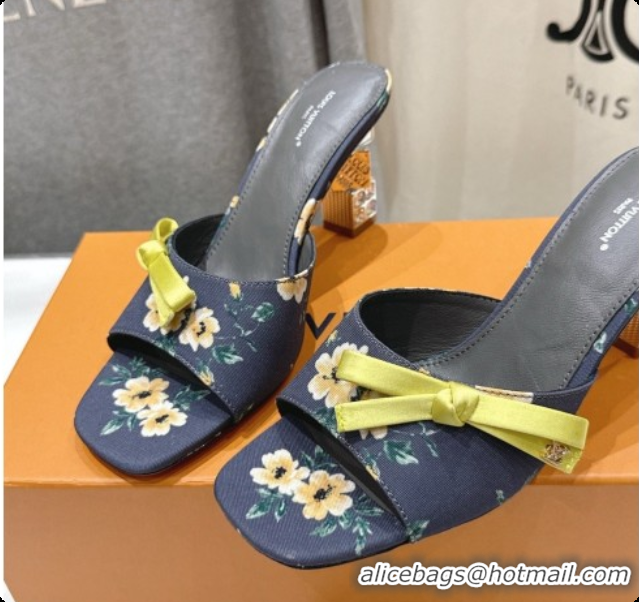 Good Product Louis Vuitton LV Cube Mule in Printed Textile Grey Pre-Fall 6073030 2026