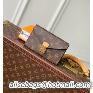 Good Quality Louis Vuitton Lip and Eye Brush Set 1BC001 Brown 2026