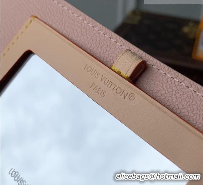 Pretty Style Louis Vuitton Lip and Eye Brush Set in Damier Azur Canvas N40947 White 2026