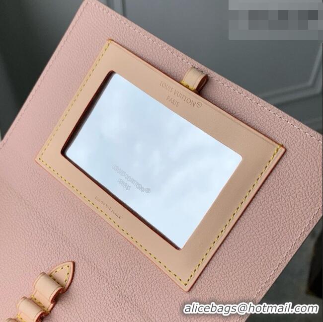 Pretty Style Louis Vuitton Lip and Eye Brush Set in Damier Azur Canvas N40947 White 2026