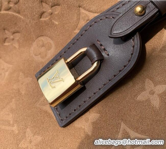Buy Promotional Louis Vuitton All In One Bag in Beige Trench Embossed Calfskin Suede Leather M29836 2026