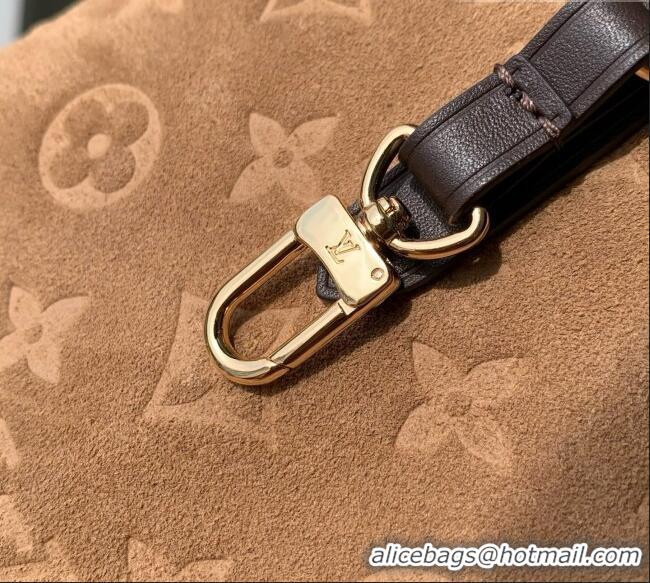 Buy Promotional Louis Vuitton All In One Bag in Beige Trench Embossed Calfskin Suede Leather M29836 2026