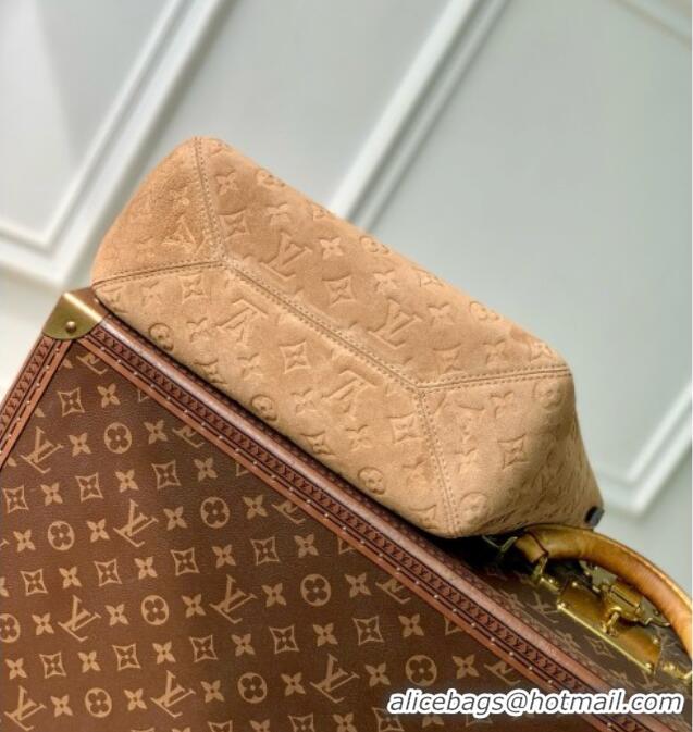 Buy Promotional Louis Vuitton All In One Bag in Beige Trench Embossed Calfskin Suede Leather M29836 2026