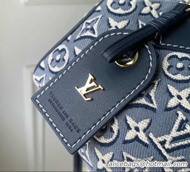 Super Quality Louis Vuitton Speedy BANDOULIÈRE 20 Bag in Monogram Embleme Bleu M2A187 2026