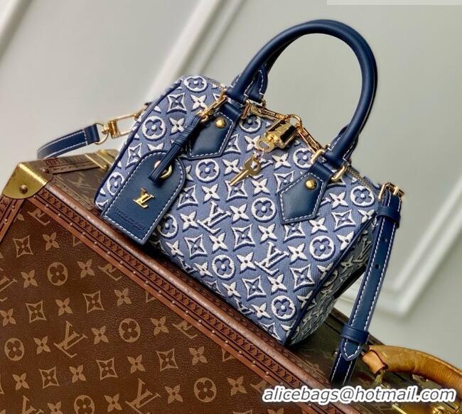 Super Quality Louis Vuitton Speedy BANDOULIÈRE 20 Bag in Monogram Embleme Bleu M2A187 2026