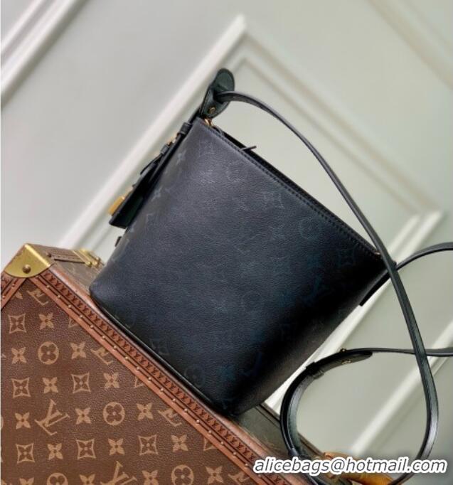 Best Price Louis Vuitton All In BB Bag in Boldly Black Calfskin Leather M3A156 2026