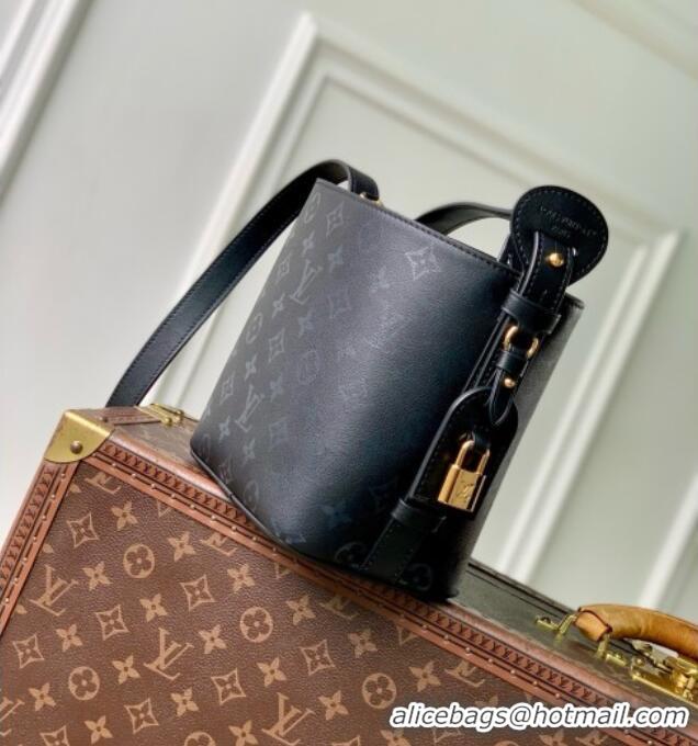 Best Price Louis Vuitton All In BB Bag in Boldly Black Calfskin Leather M3A156 2026