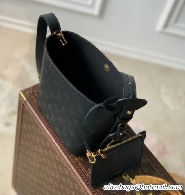 Best Price Louis Vuitton All In BB Bag in Boldly Black Calfskin Leather M3A156 2026