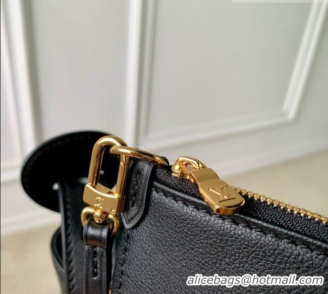 Best Price Louis Vuitton All In BB Bag in Boldly Black Calfskin Leather M3A156 2026