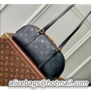 Top Grade Louis Vuitton Squire East-West Bag in Boldly Black Calfskin Leather M3A167 2026