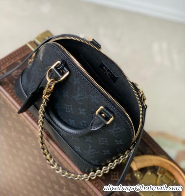 Good Product Louis Vuitton Alma BB Bag in Boldly Black Calfskin Leather M3A843 2026