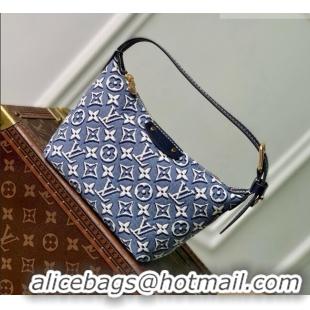 Top Grade Louis Vuitton Pochette Hills Bag in Monogram Emblème Fabric M2A155 Blue 2026