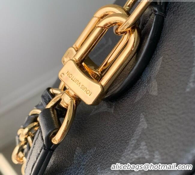 Low Cost Louis Vuitton Speedy Bandoulière 20 Bag in Boldly Black Calfskin Leather M3A079 2026