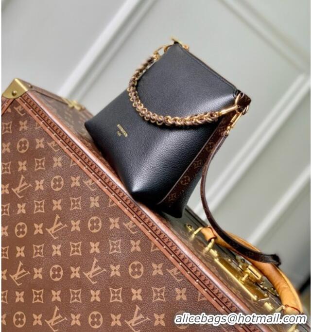 Big Discount Louis Vuitton Multipass Mini Bag in Black Calfskin Leather M2A840 2026