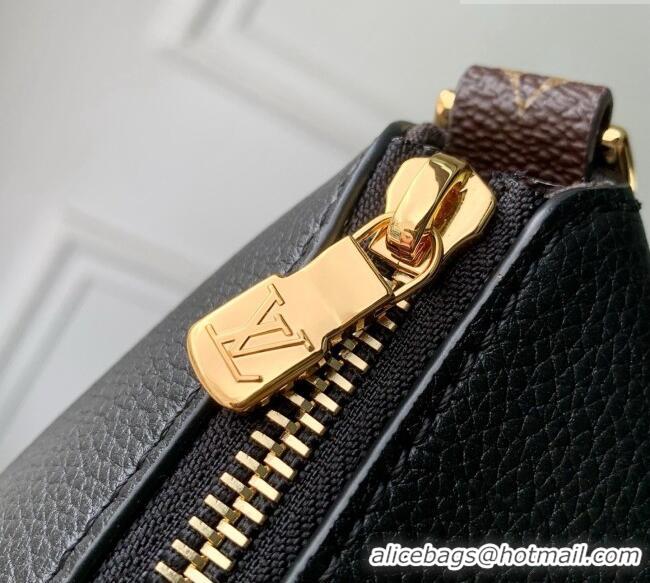 Big Discount Louis Vuitton Multipass Mini Bag in Black Calfskin Leather M2A840 2026