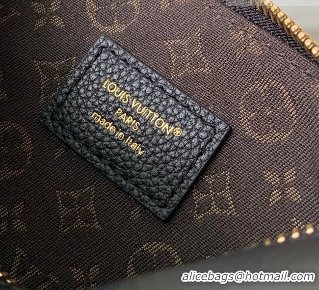 Big Discount Louis Vuitton Multipass Mini Bag in Black Calfskin Leather M2A840 2026