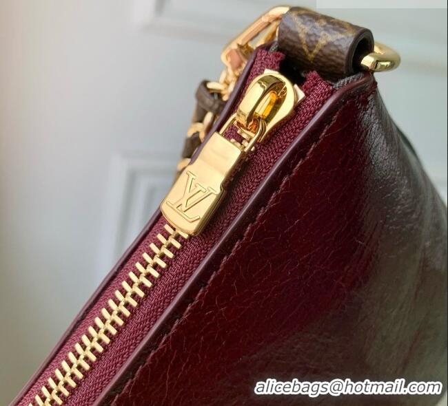 Luxury Cheap Louis Vuitton Multipass Mini Bag in Burgundy Calfskin Leather M3A247 2026