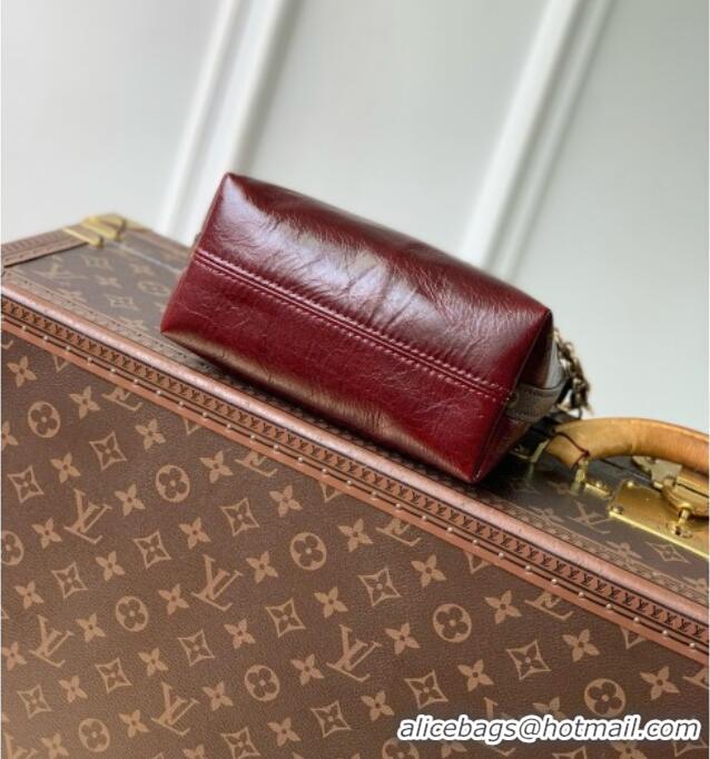 Luxury Cheap Louis Vuitton Multipass Mini Bag in Burgundy Calfskin Leather M3A247 2026